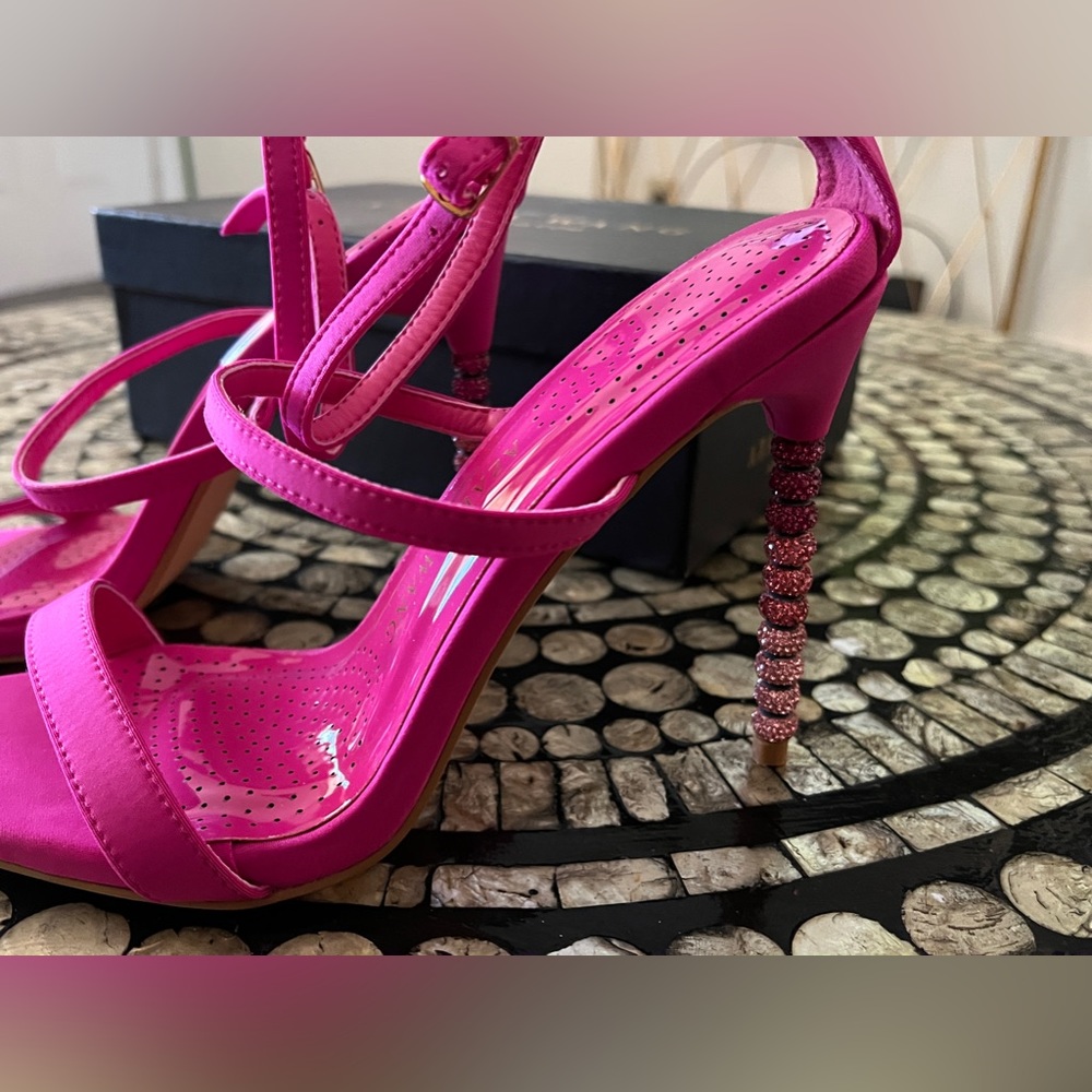 Azalea Wang Crystal Heels - Picture 4 of 6